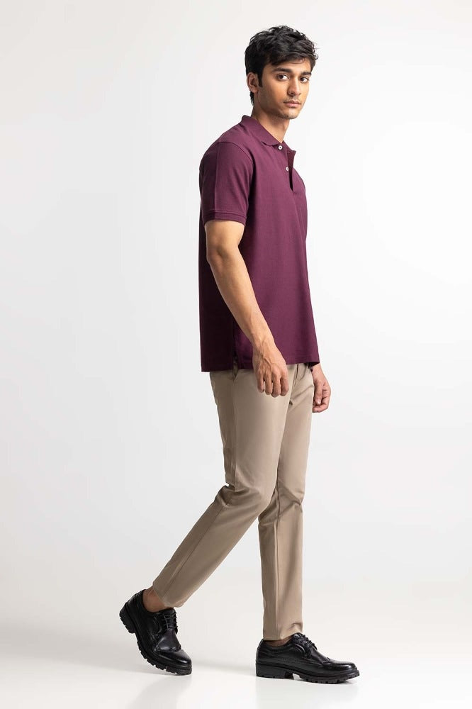 Plum Signature Polo PS-SIGPK24-018