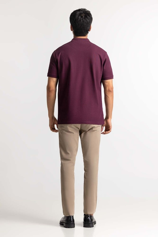 Plum Signature Polo PS-SIGPK24-018