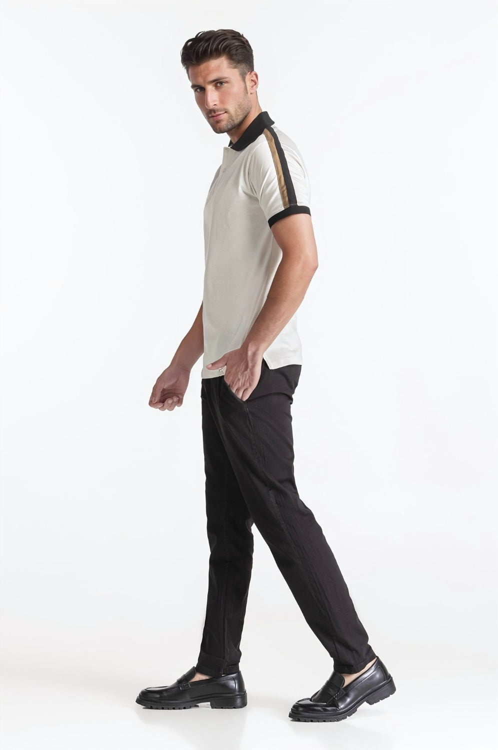 Polo Collar Shirt PS-FSHN24-151