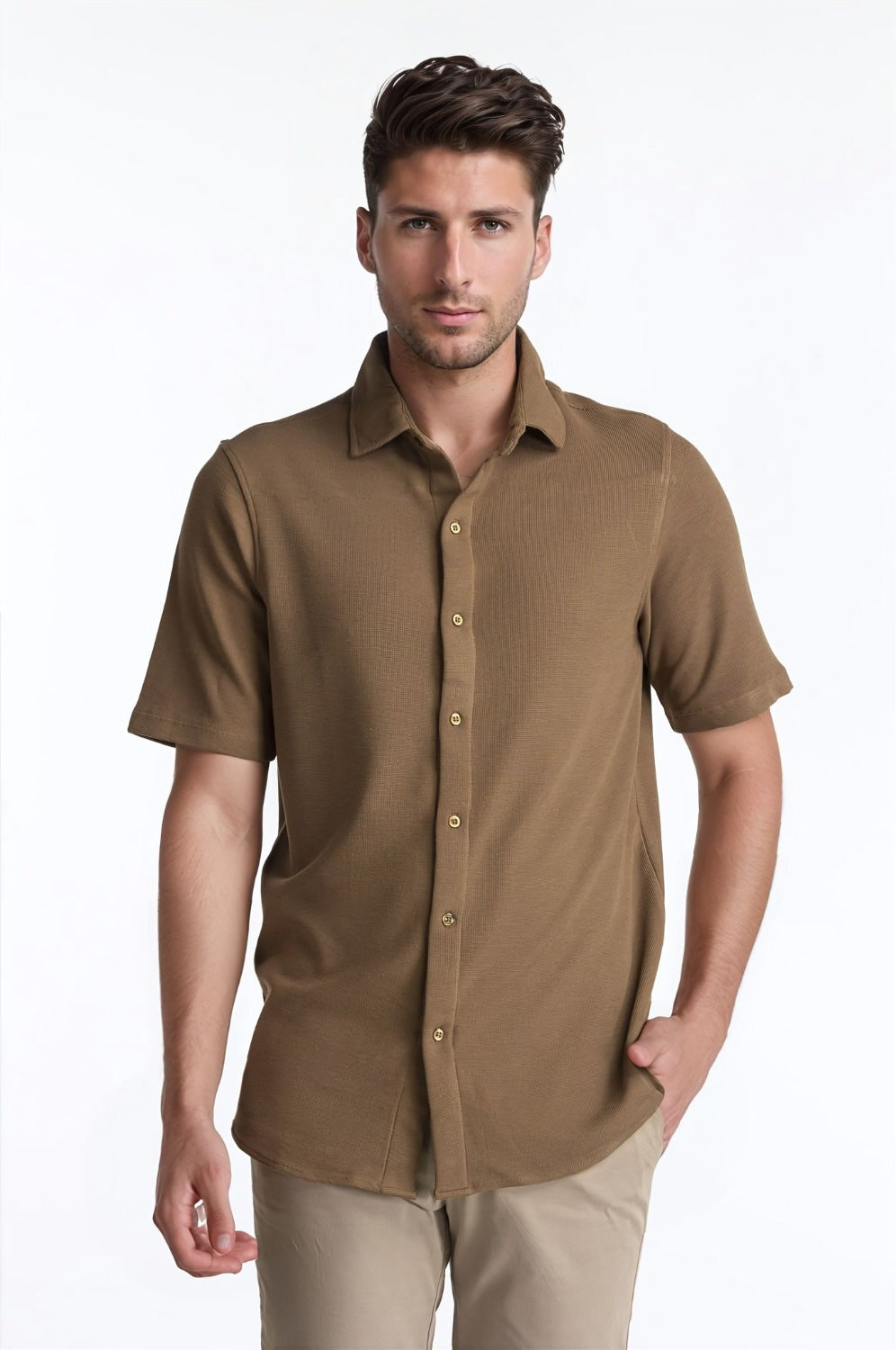 Polo Collar Shirt PS-FSHN24-160
