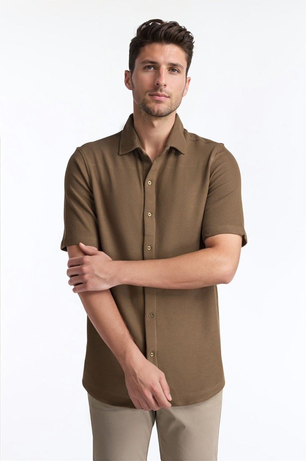 Polo Collar Shirt PS-FSHN24-160
