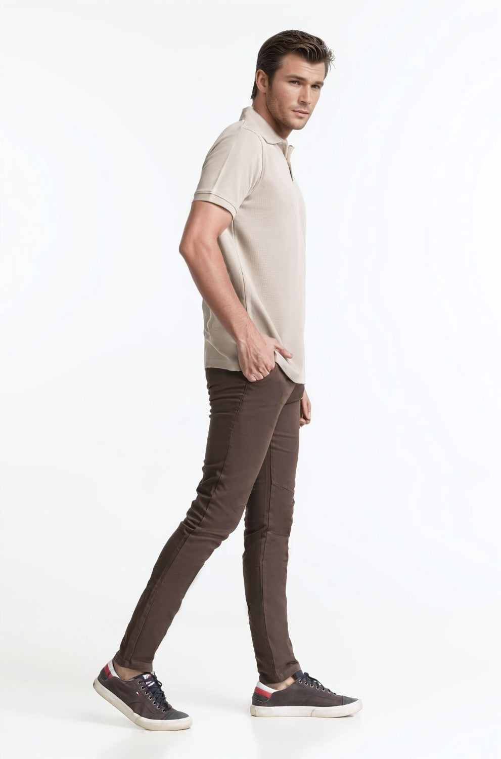 Polo Collar Shirt PS-FSHN24-162