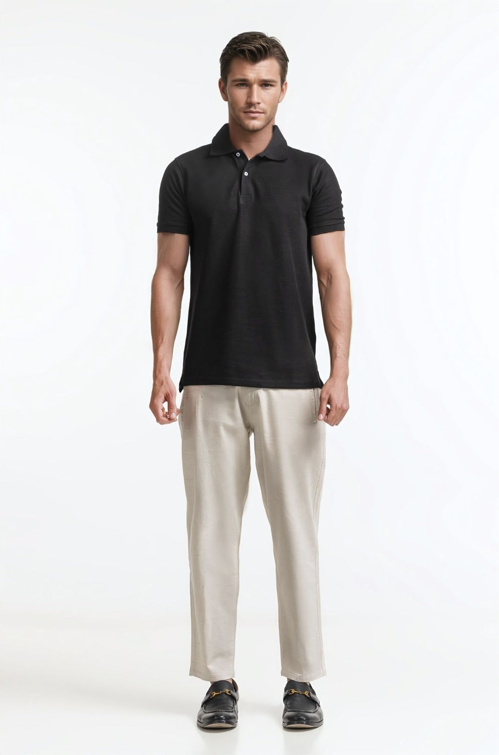 Polo Collar Shirt PS-FSHN24-163