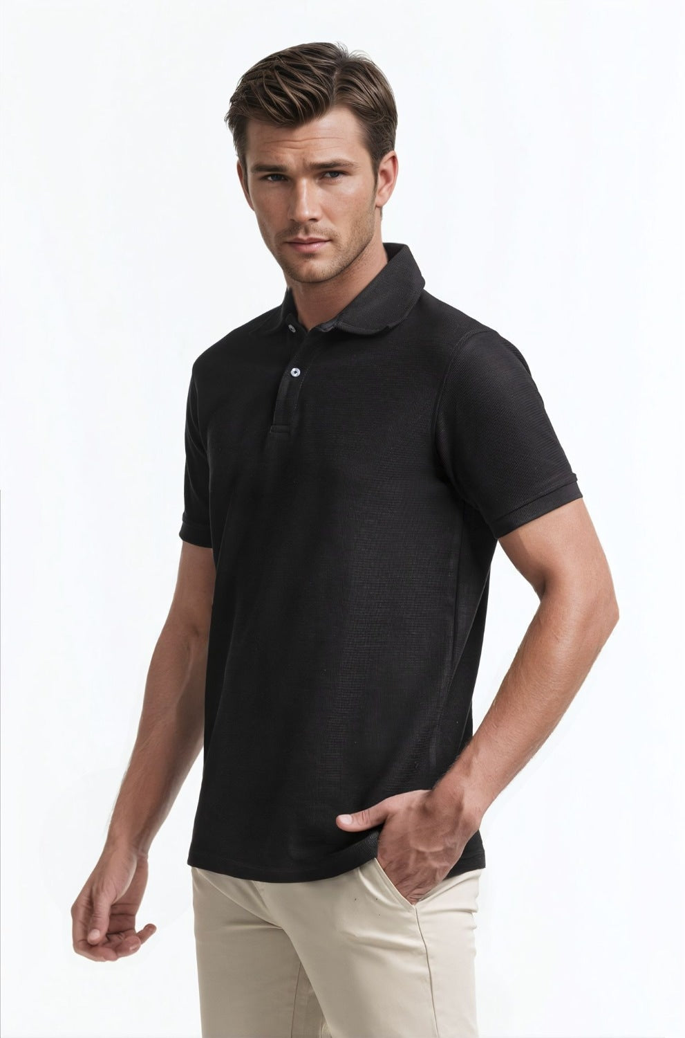 Polo Collar Shirt PS-FSHN24-163