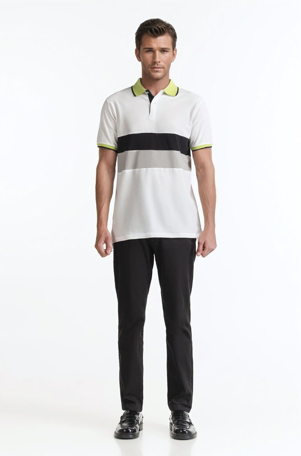 Polo Collar Shirt PS-FSHN24-185