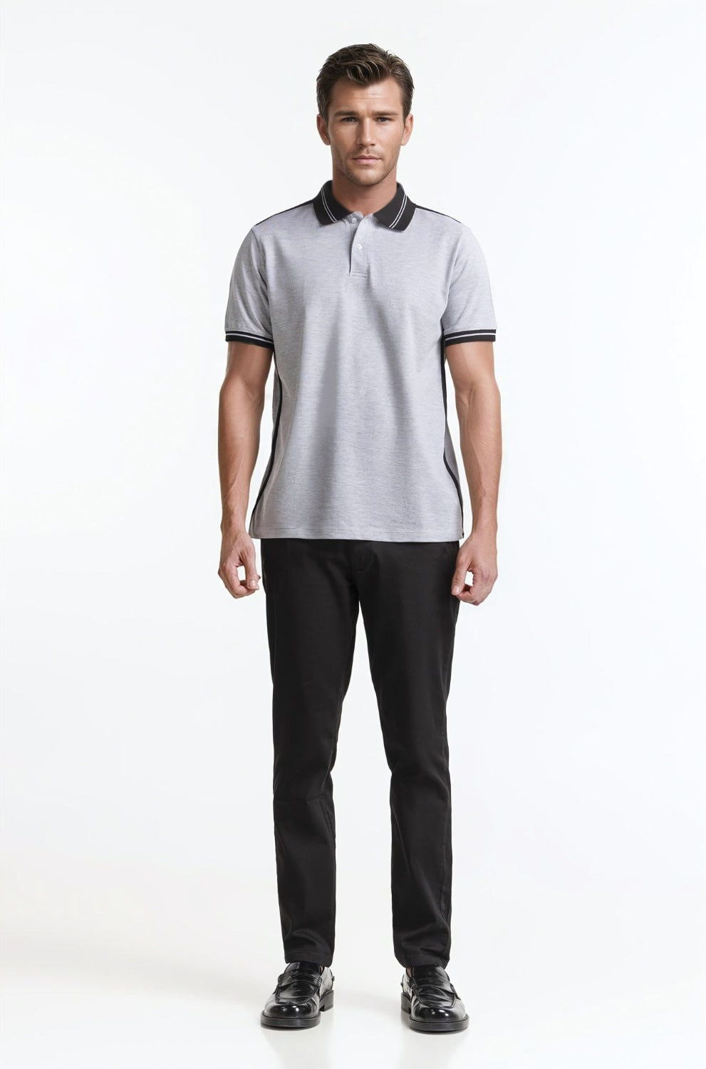 Polo Collar Shirt PS-FSHN24-188