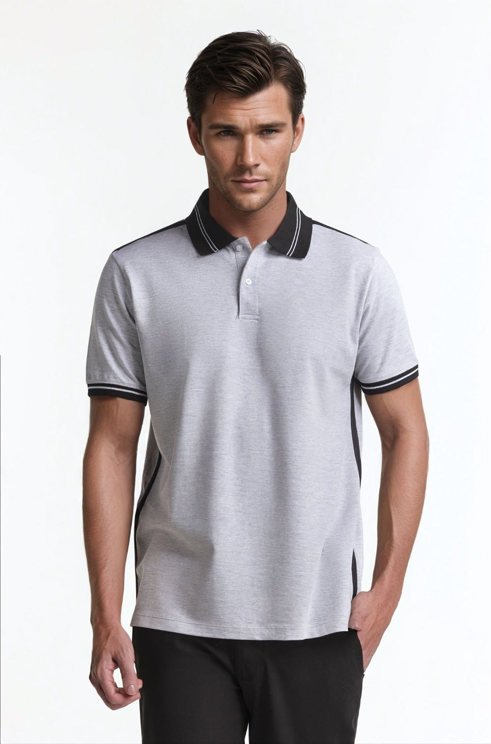 Polo Collar Shirt PS-FSHN24-188