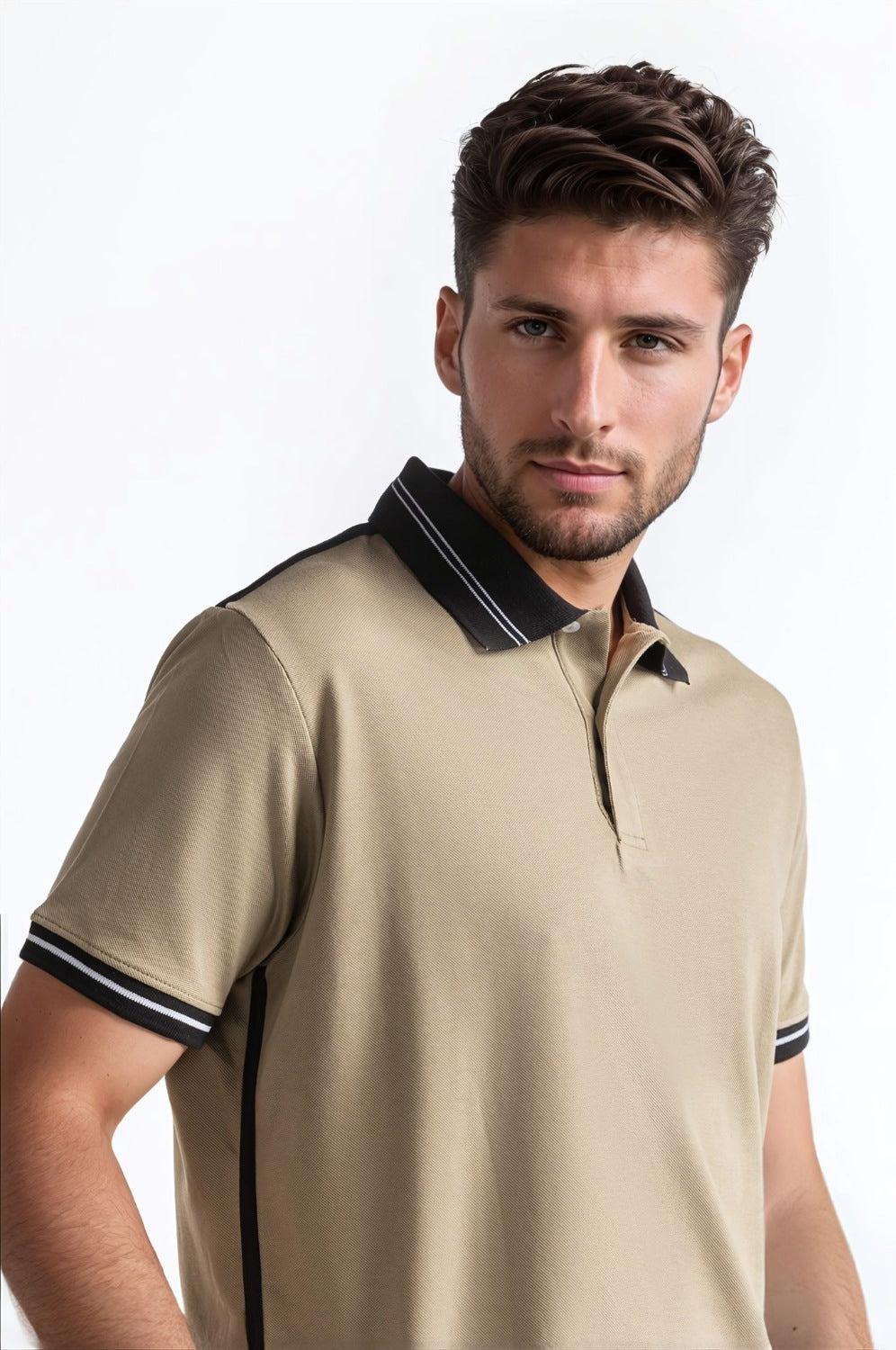 Polo Collar Shirt PS-FSHN24-189