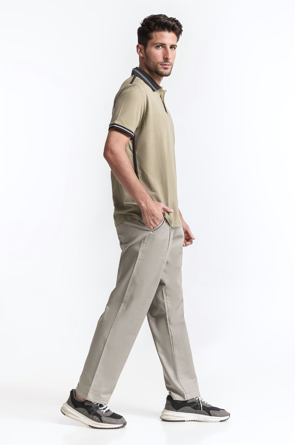 Polo Collar Shirt PS-FSHN24-189