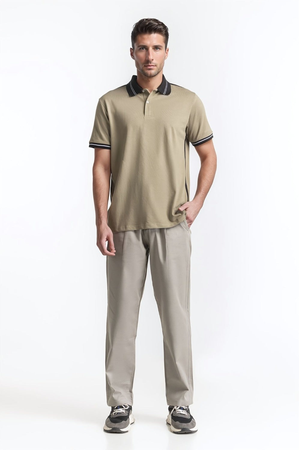 Polo Collar Shirt PS-FSHN24-189