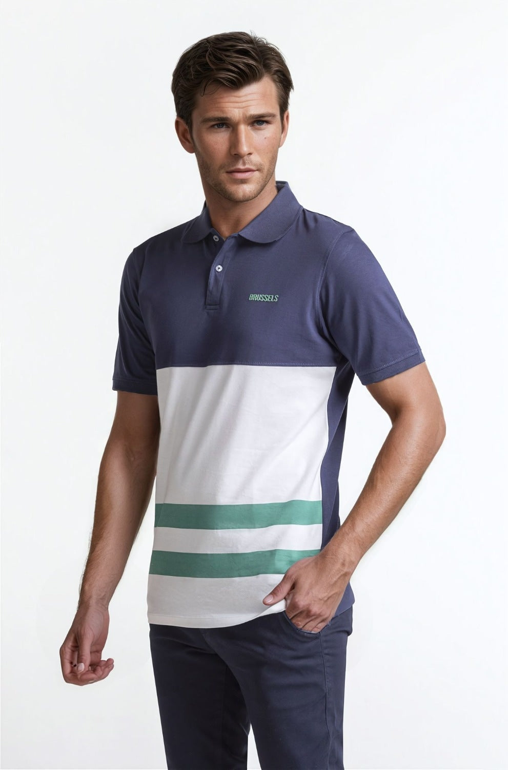 Polo Collar Shirt PS-FSHN24-190