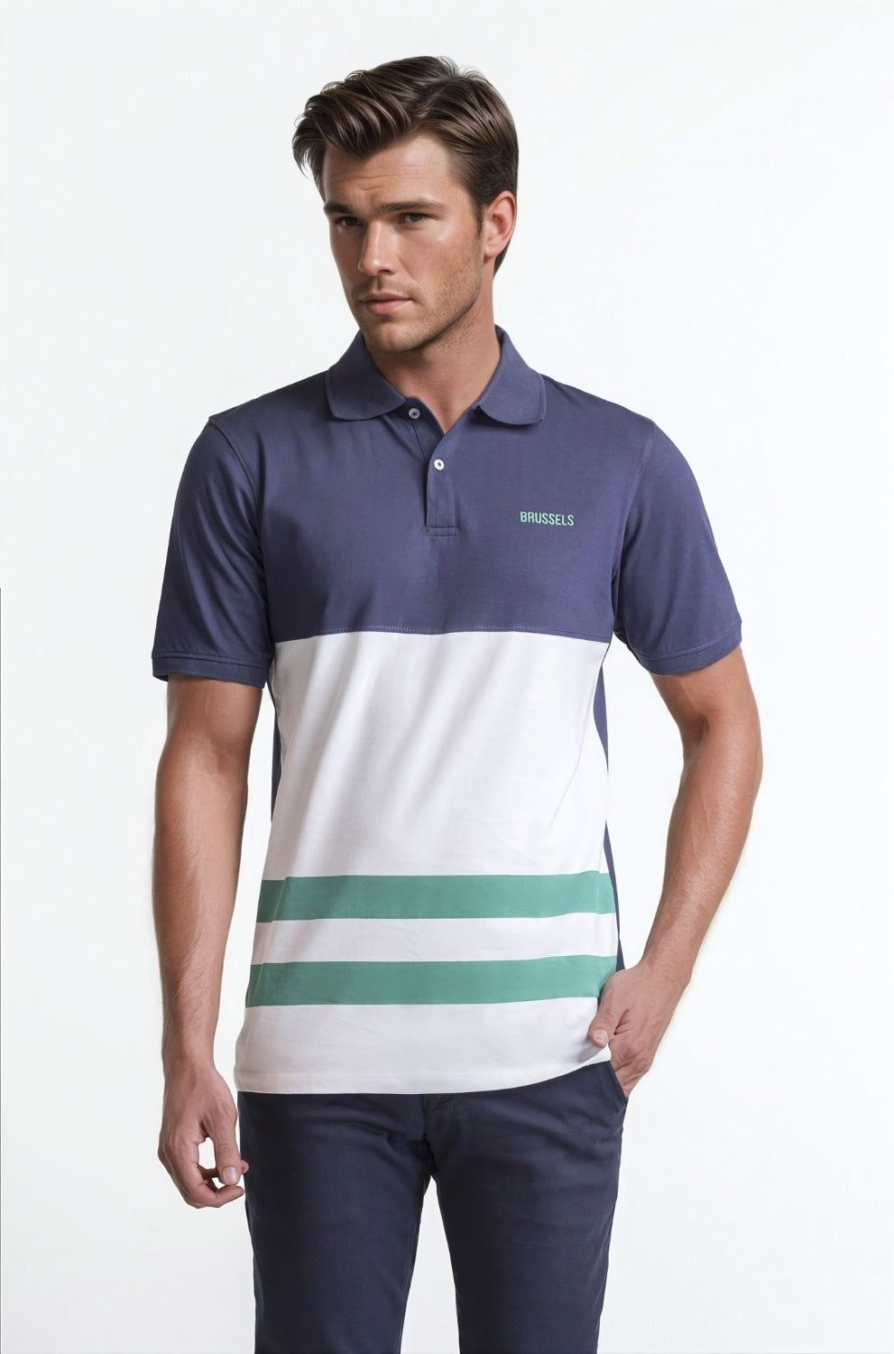 Polo Collar Shirt PS-FSHN24-190