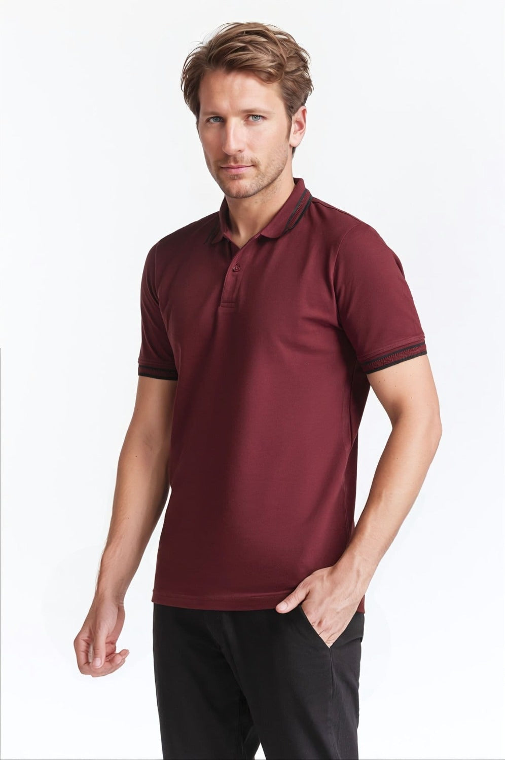 Polo Collar Shirt PS-FSHN24-208