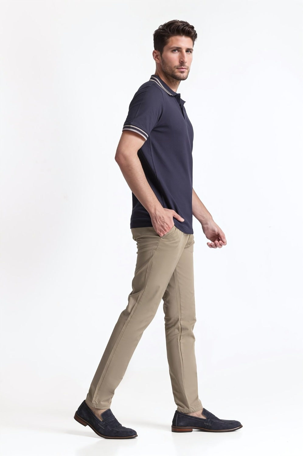 Polo Collar Shirt PS-FSHN24-209