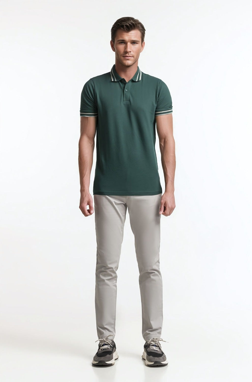 Polo Collar Shirt PS-FSHN24-210