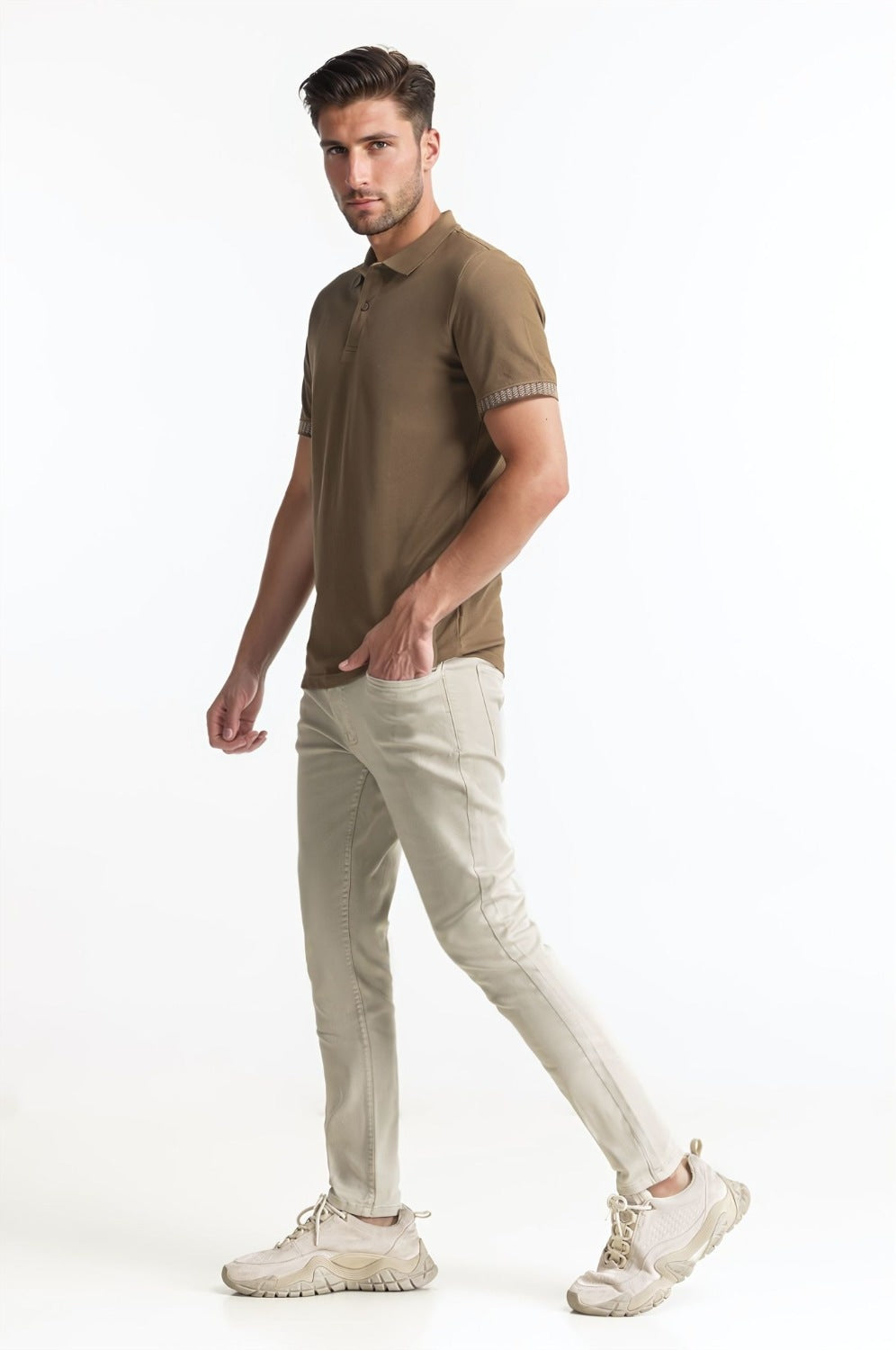 Polo Collar Shirt PS-FSHN24-212