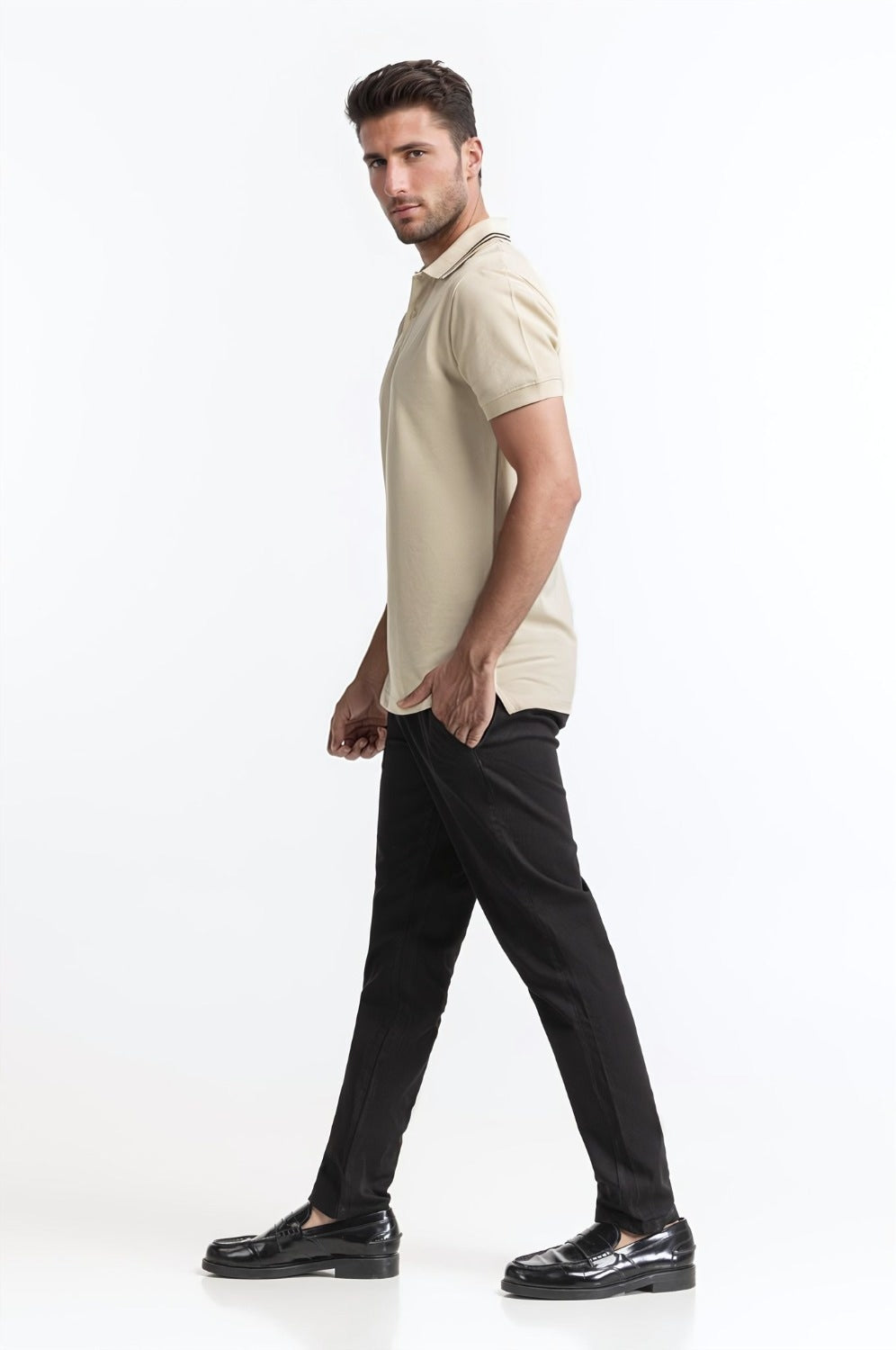 Polo Collar Shirt PS-FSHN24-217