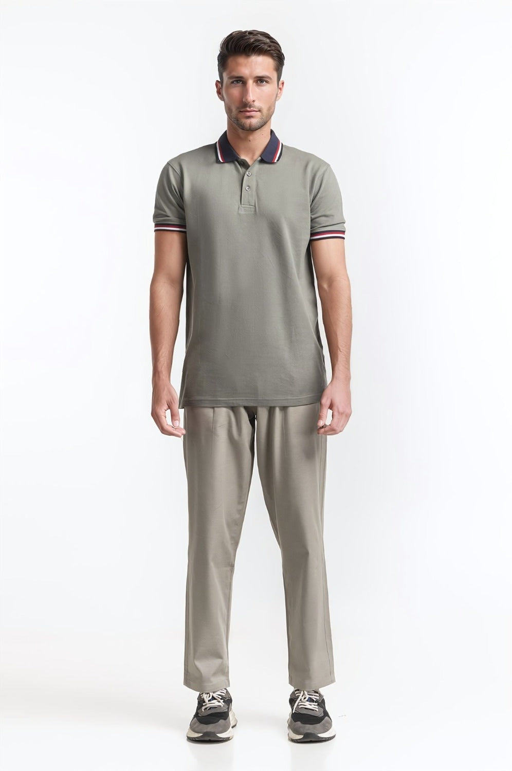 Polo Collar Shirt PS-FSHN24-219