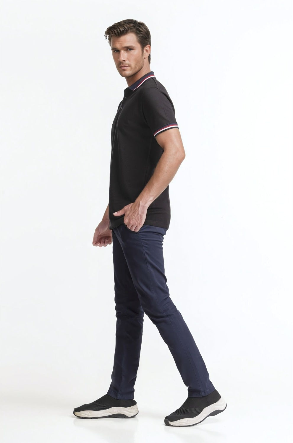 Polo Collar Shirt PS-FSHN24-220