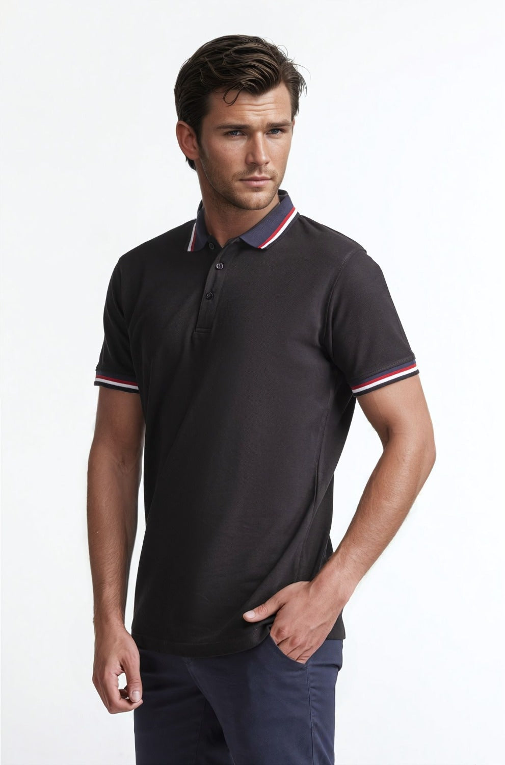 Polo Collar Shirt PS-FSHN24-220