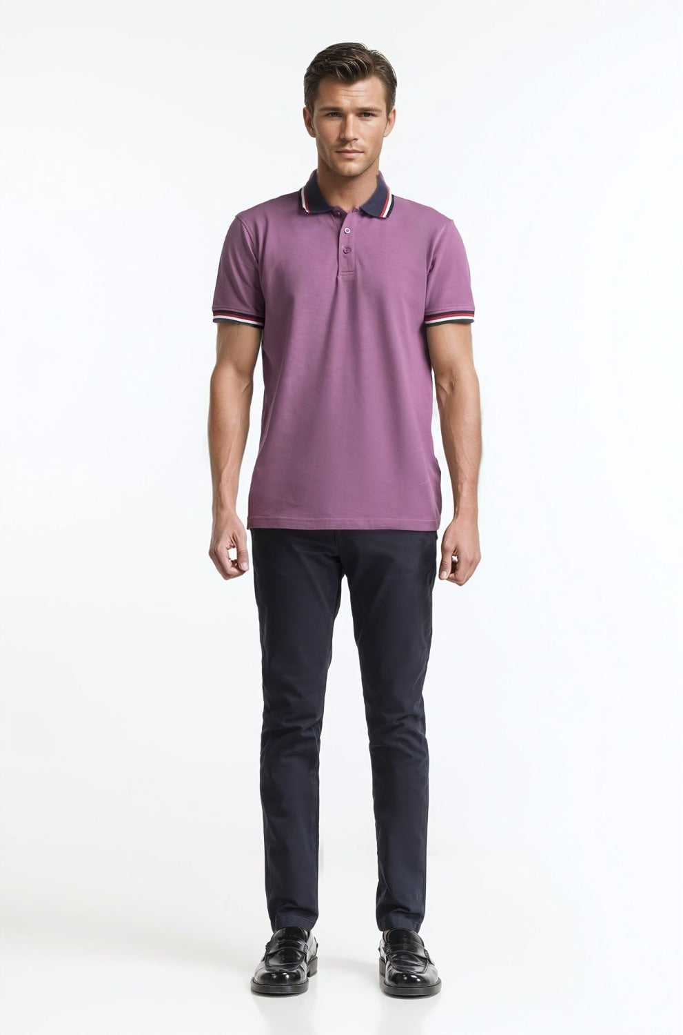 Polo Collar Shirt PS-FSHN24-222