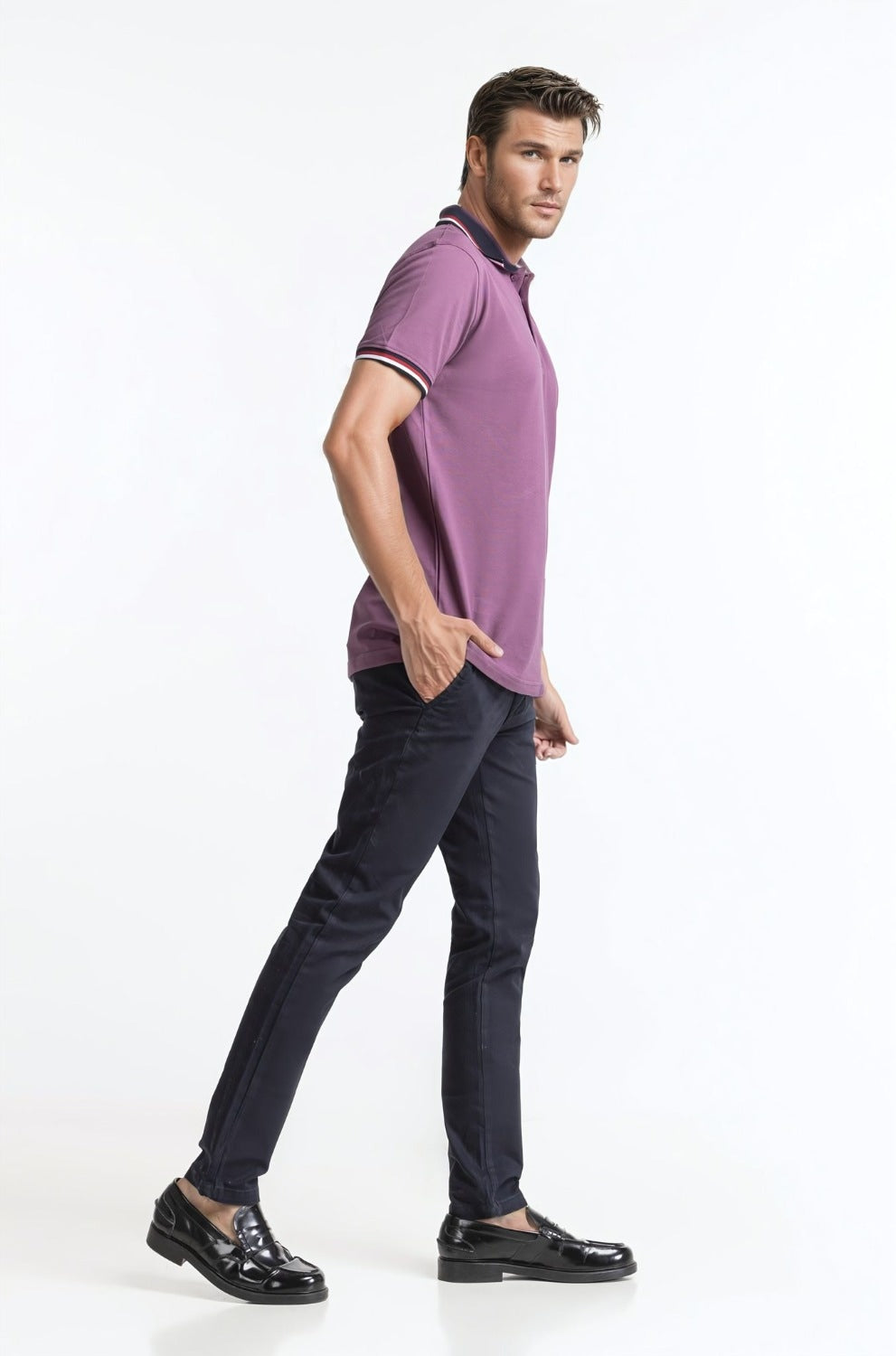 Polo Collar Shirt PS-FSHN24-222