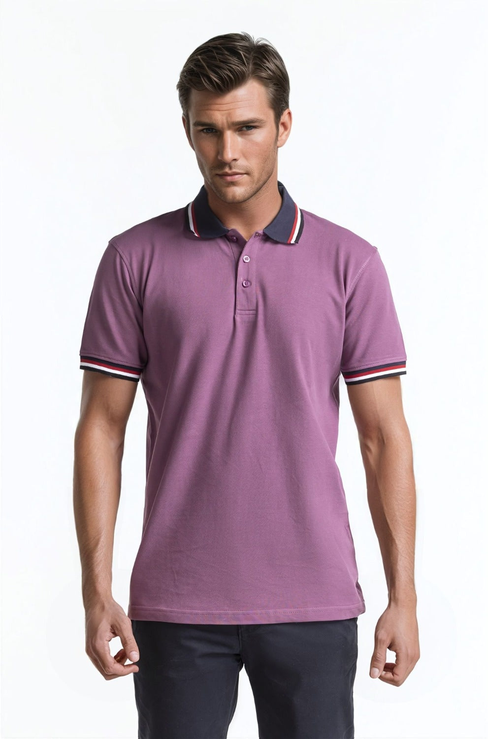 Polo Collar Shirt PS-FSHN24-222
