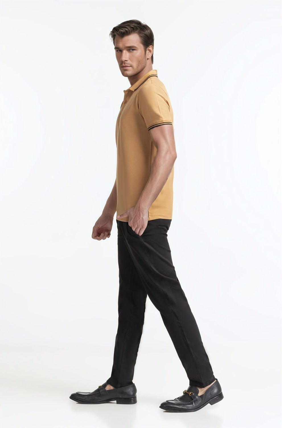 Polo Collar Shirt PS-FSHN24-225