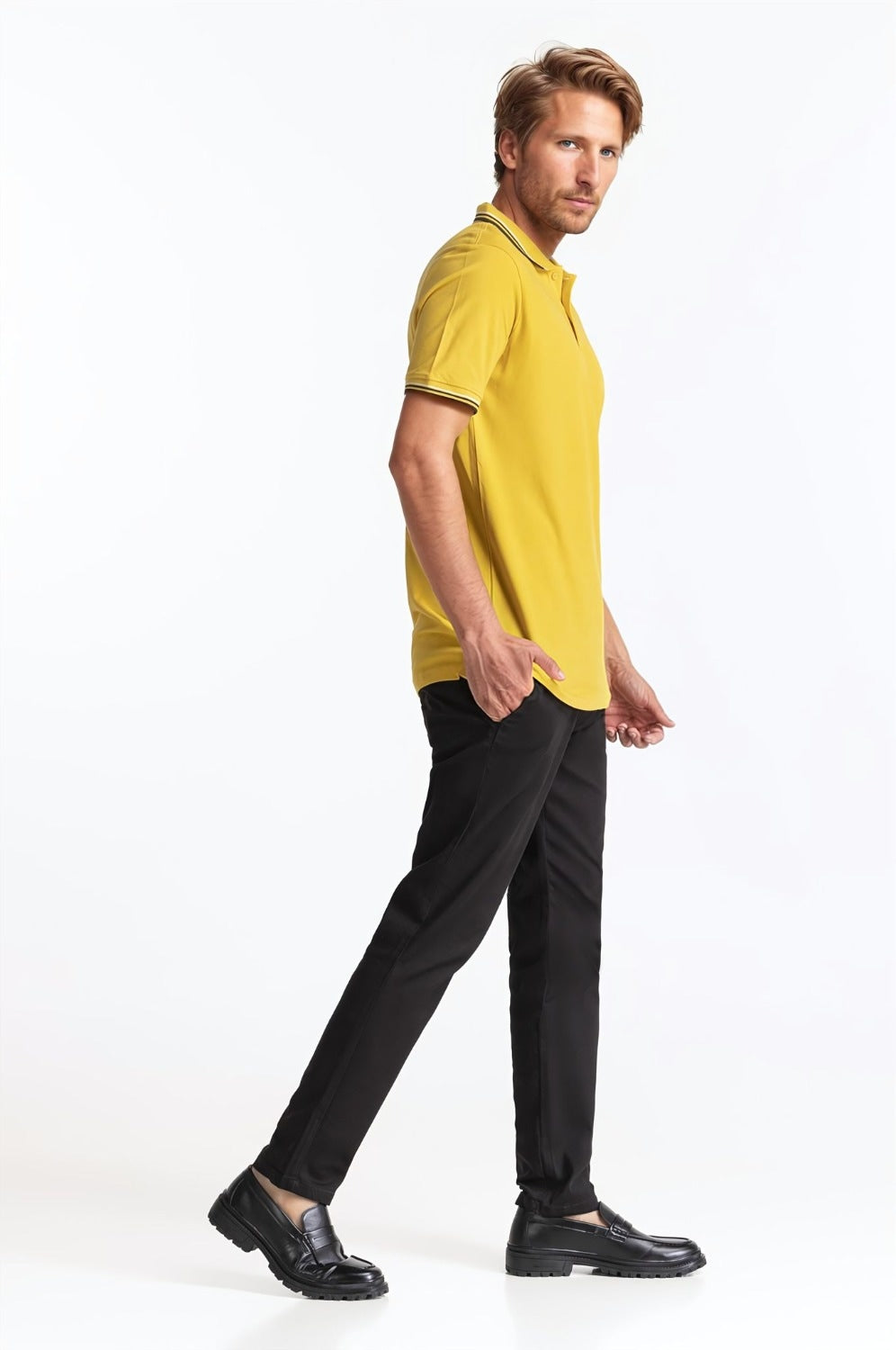 Polo Collar Shirt PS-FSHN24-228