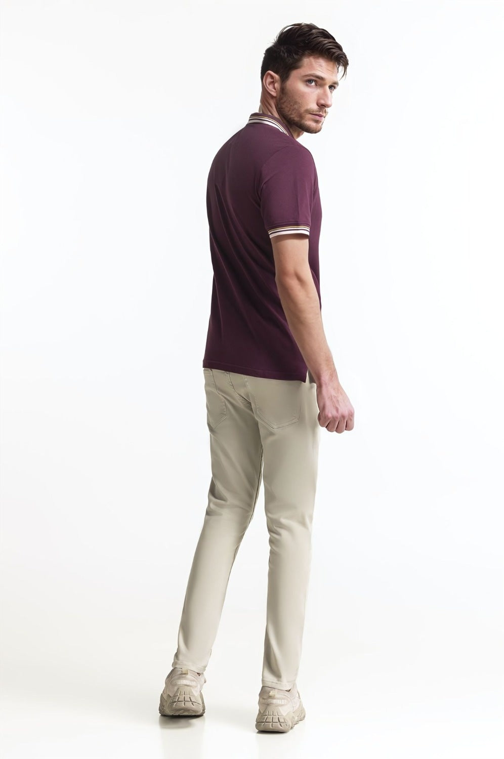 Polo Collar Shirt PS-FSHN24-229