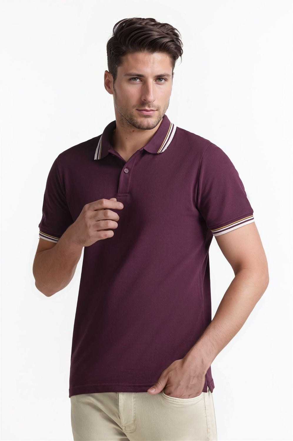 Polo Collar Shirt PS-FSHN24-229