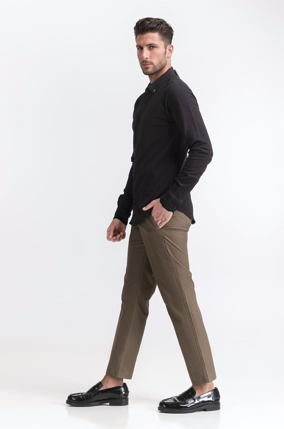 Polo Collar Shirt PS-FSHN24-250