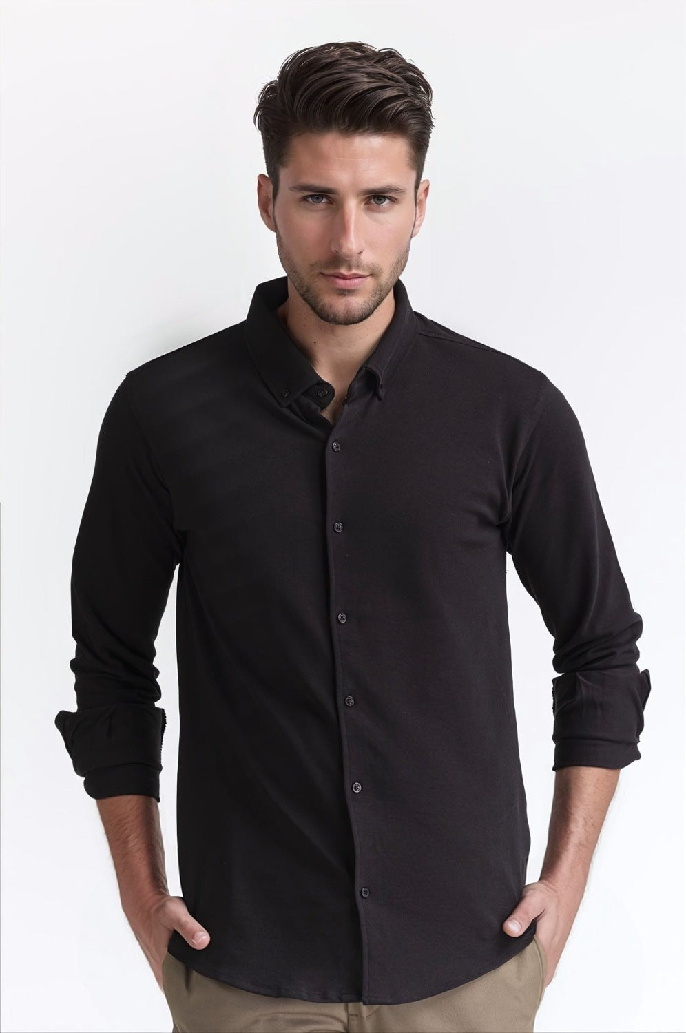 Polo Collar Shirt PS-FSHN24-250