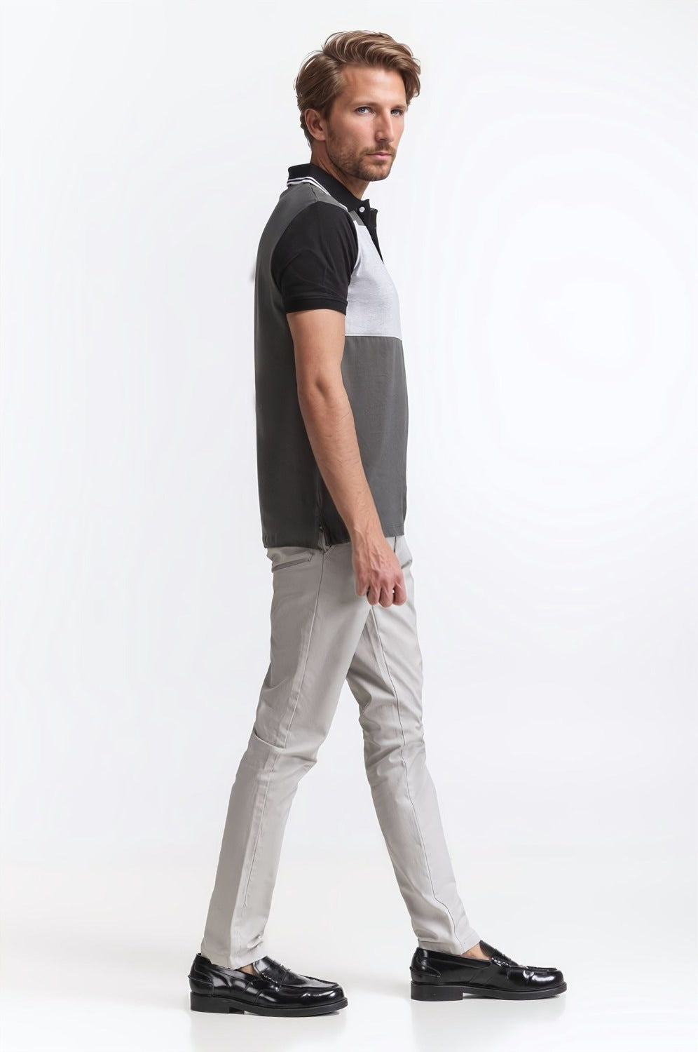 Polo Collar Shirt PS-FSHN24-254