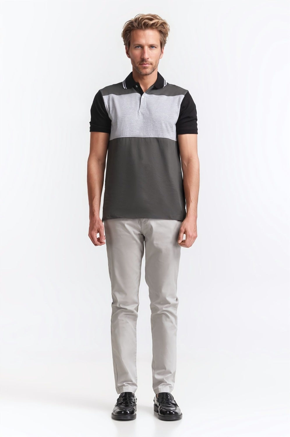 Polo Collar Shirt PS-FSHN24-254