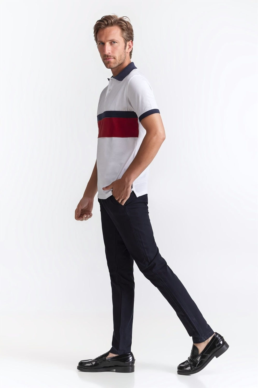 Polo Collar Shirt PS-FSHN24-255