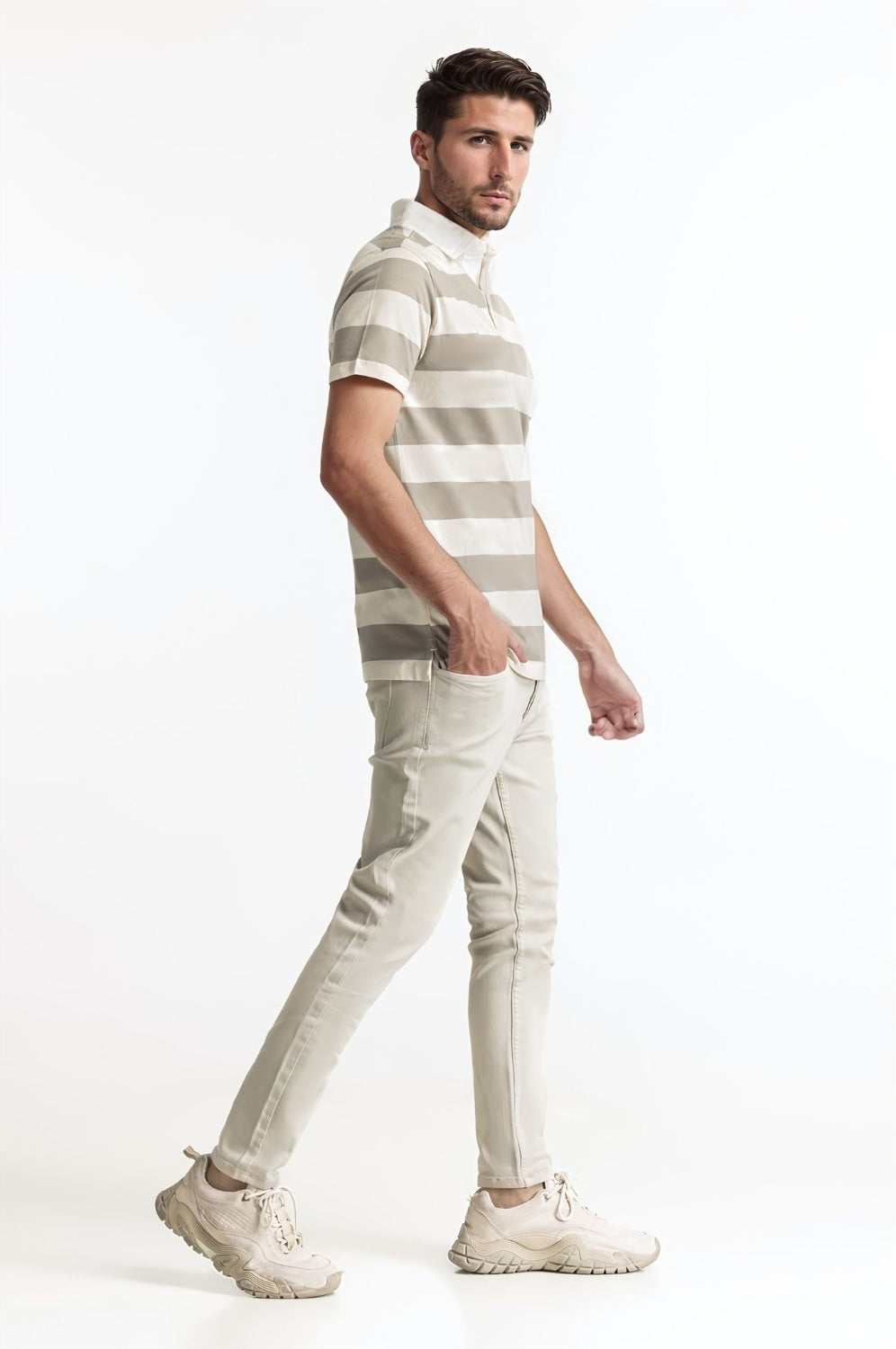 Polo Collar Shirt PS-FSHN24-257