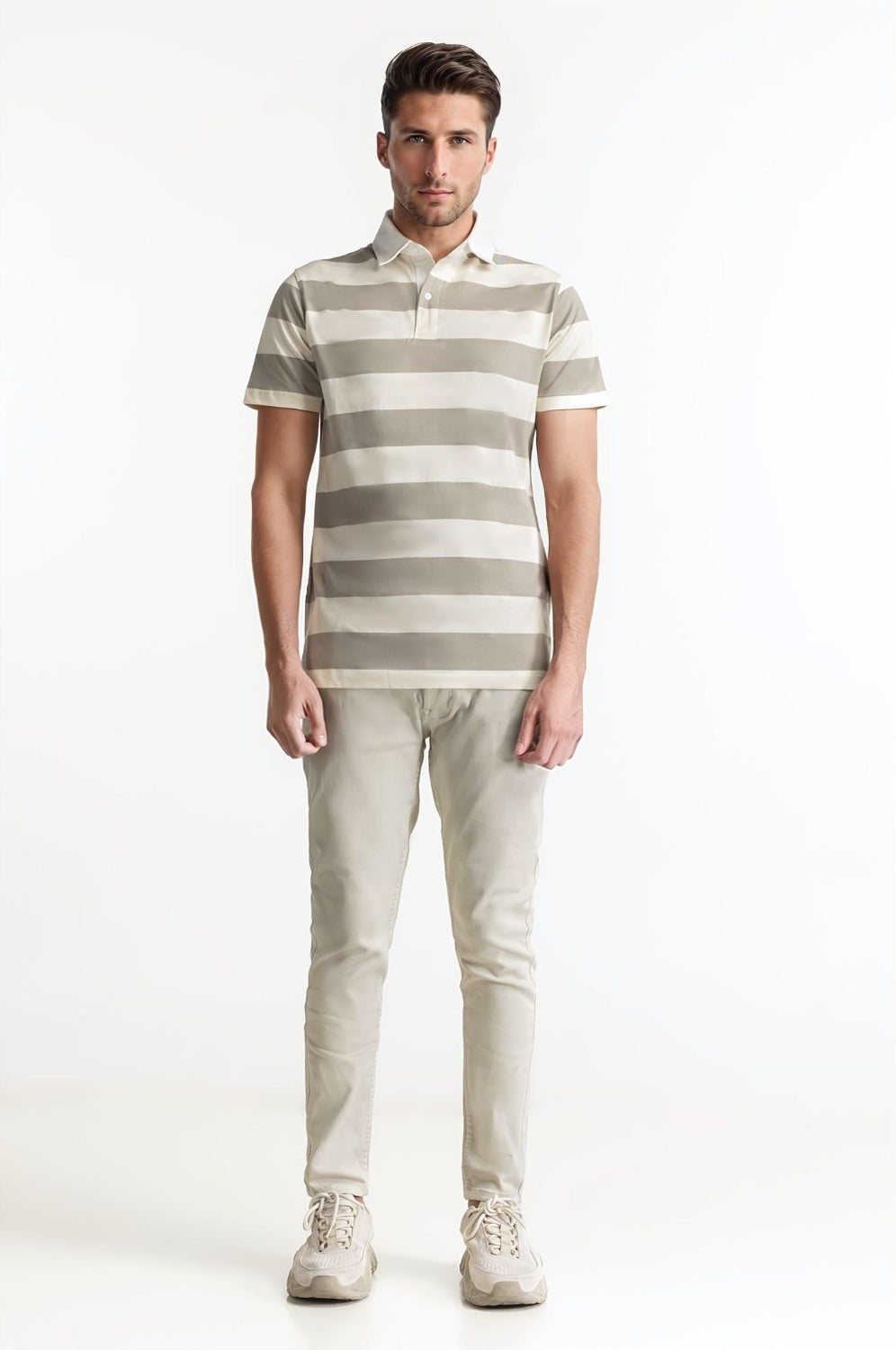 Polo Collar Shirt PS-FSHN24-257