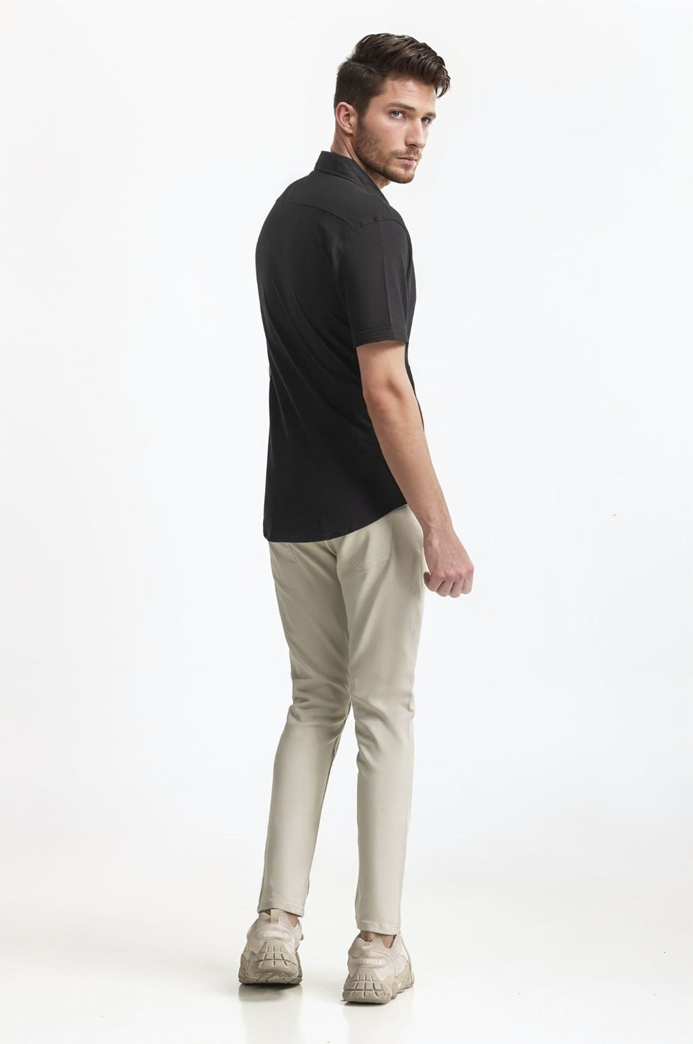 Polo Collar Shirt PS-FSHN24-279