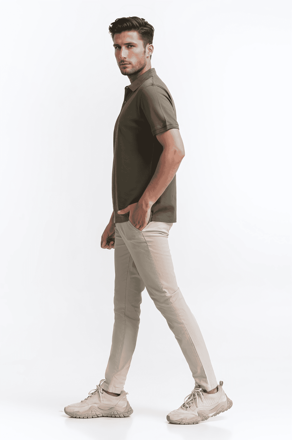 Polo Collar Shirt PS-FSHN24-301