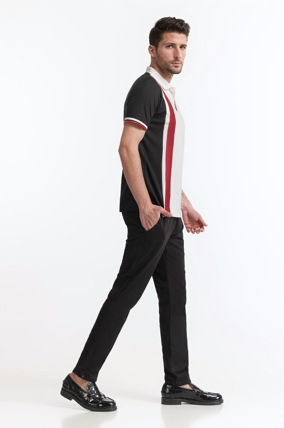 Polo Collar Shirt PS-FSHN24-303