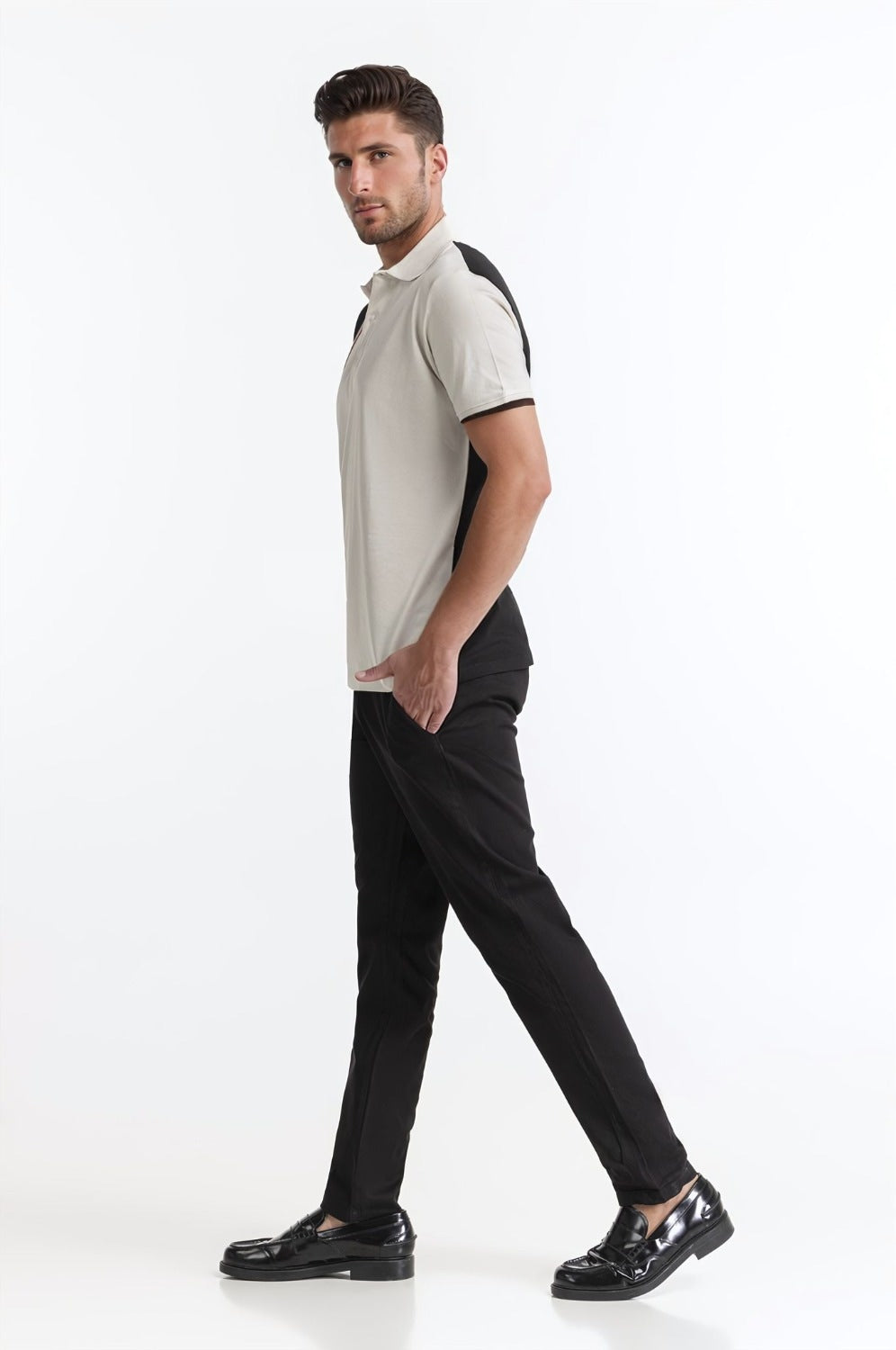 Polo Collar Shirt PS-FSHN24-303