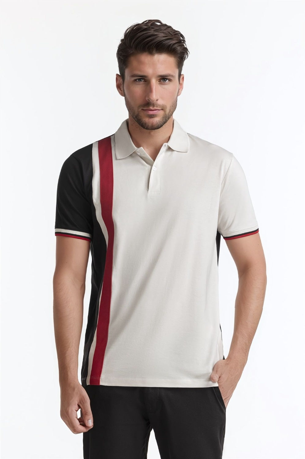 Polo Collar Shirt PS-FSHN24-303