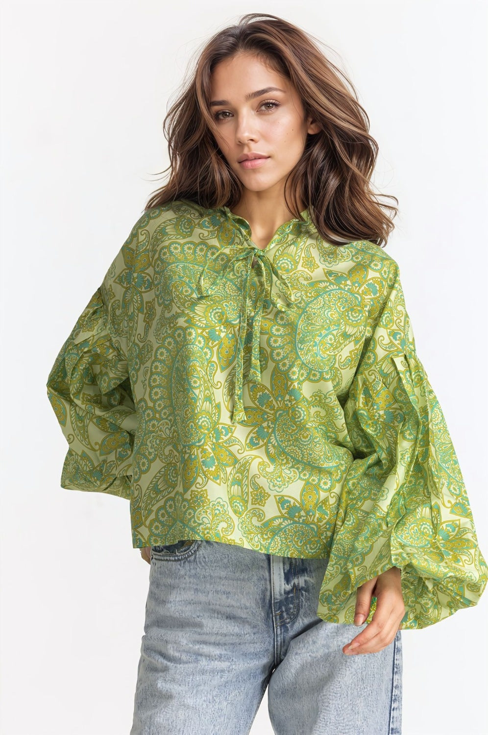 Printed Blouse  WM-CS-SS24-026