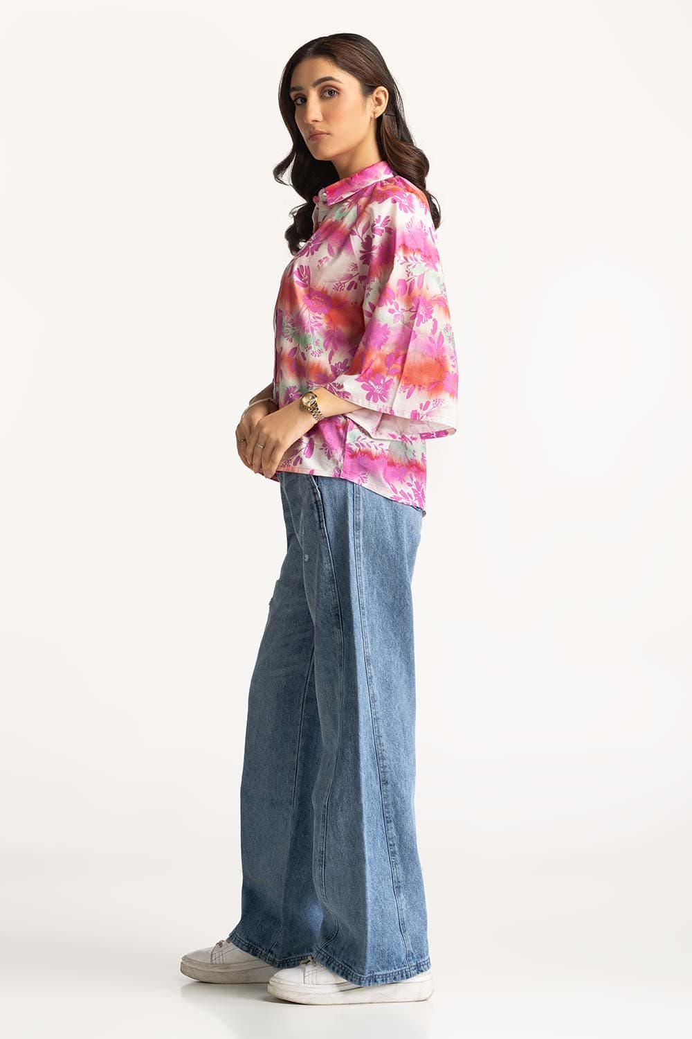 Printed Collar Shirt WM-CS-SS24-046