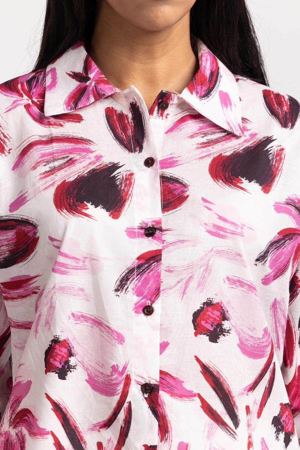 Printed Collar Shirt WM-CS-SS24-047