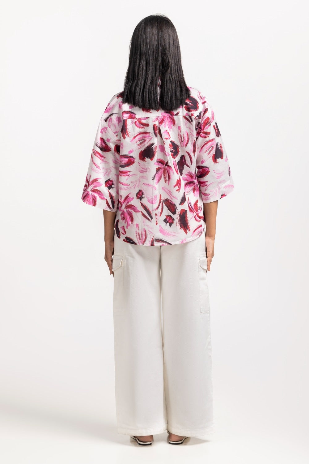 Printed Collar Shirt WM-CS-SS24-047