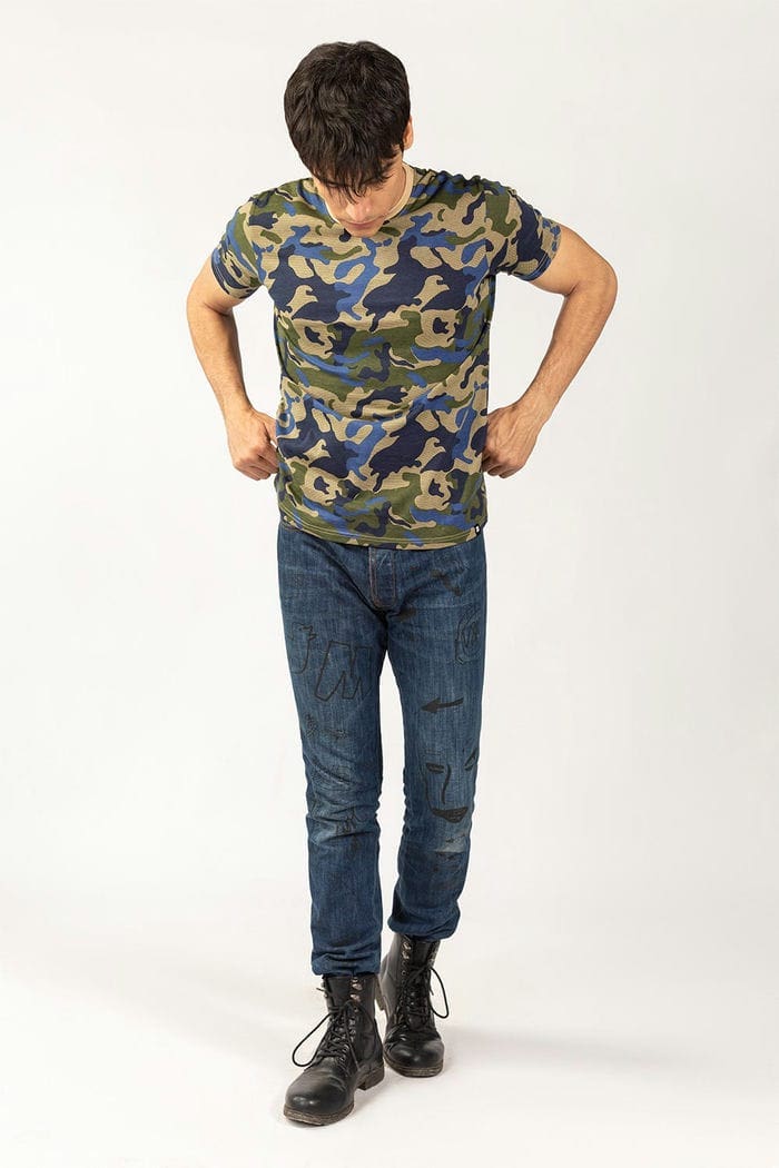 Printed Green T-Shirt JCN-PRINT-01-01