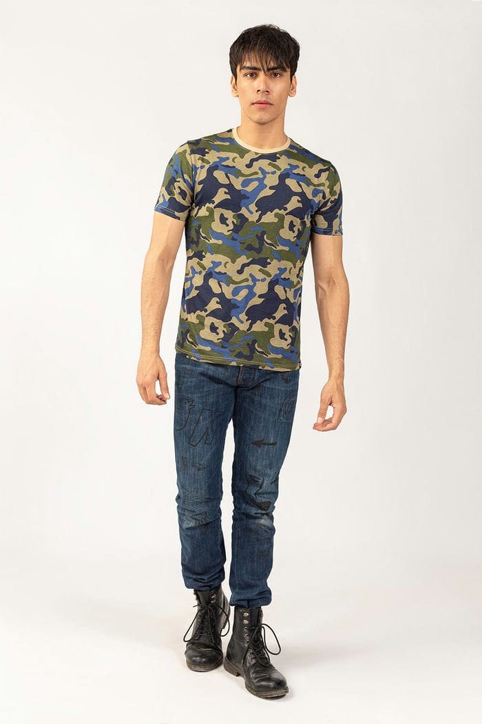 Printed Green T-Shirt JCN-PRINT-01-01