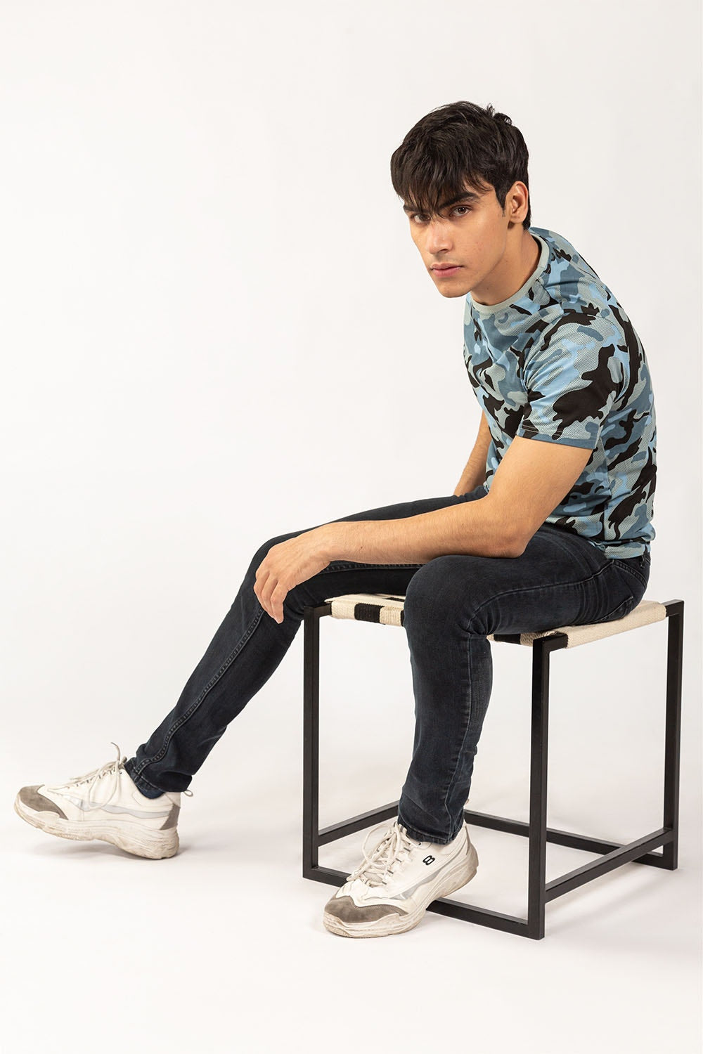 Printed Grey T-shirt JCN-PRINT-01-02